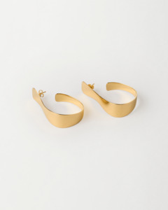 Private Sale: Curva Earrings, Gold