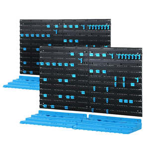 Storage Bin Rack: Giantz 108 Storage Bin Rack Wall Mounted