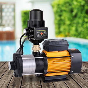Giantz Garden Water Pump High Pressure 2000W 5-Stage Tank Irrigation Black