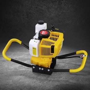 Power Tools: Giantz 74CC Post Hole Digger Motor Only Petrol Engine Yellow