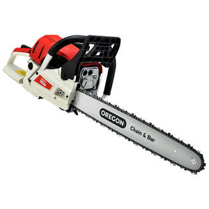 Chainsaw: Giantz Chainsaw Petrol 52CC 20" Oregon Bar Commercial E-Start Pruning Chain Saw