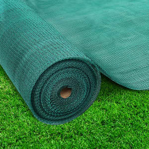 Shade Cloth: Instahut 50% Shade Cloth 3.66x20m Shadecloth Wide Heavy Duty Green