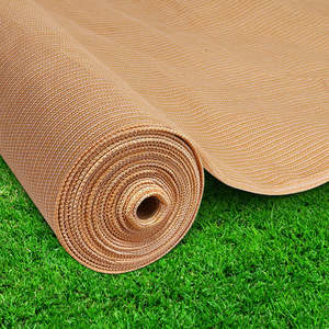 Shade Cloth: Instahut 70% Shade Cloth 1.83x20m Shadecloth Sail Heavy Duty Beige