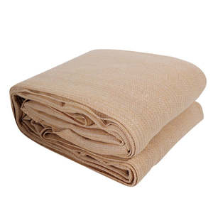 Shade Sail: Instahut Shade Sail 6x6m Rectangle 185GSM 95% Sand Shade Cloth