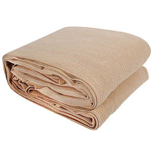 Shade Sail: Instahut Shade Sail 2x4m Rectangle 280GSM 98% Sand Shade Cloth