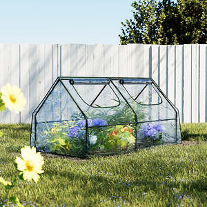 Greenhouses: Greenfingers Greenhouse 1.8x0.9x0.9M Mini Green House Raised Garden Bed Planter Box