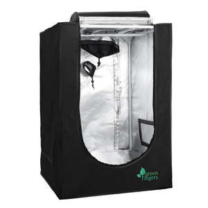 Grow Tent: Green Fingers Grow Tent 60x60x90CM Hydroponics Kit Indoor Plant Room System