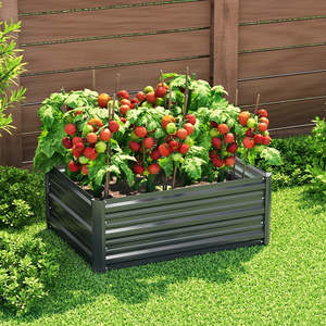 Planter Box: Green Fingers Garden Bed 80X60X30cm Planter Box