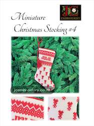 Christmas Stockings: Mini Christmas Stocking #4