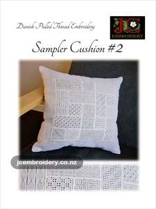 Danish Pulled Thread Sampler Cushion #2