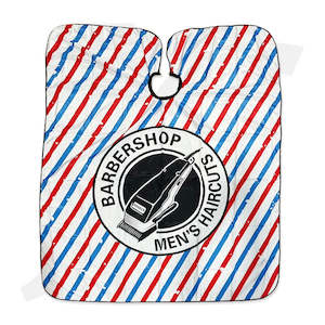 Towel Cape Apron Uniform: Cutting Cape Joint Buckle Barber Strip Clipper Style S20 140x175mm J26CSR