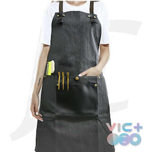 VIC+ Canvas Apron Dark Grey J26CAD