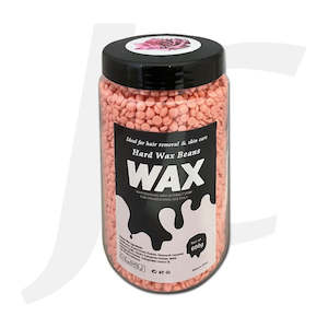 Wax Cartridge Bean Block Can: Hard Wax Beans Rose(Pink) RHW600 600G J41PKR