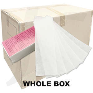 Wax Strip Spatula Remover: [Wholesale] Whole Box Wax Strip Paper 200 Packs J42WPS