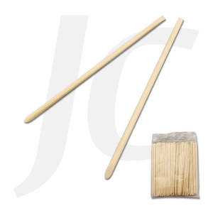 Wooden Wax Spatula Slanted Small Stick 100pcs J42SLS