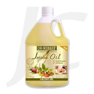 Massage Hot Stone: DR MEINAIER Jojoba Massage Oil Cold Pressed Unrefined 3.8L J51DJB