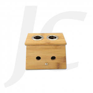 Wormwood Ear Candle: Wormwood Case Dual 艾灸盒双孔 J54AH2