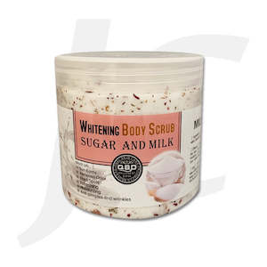 Body Slimming: QBD Whitening Body Scrub Sugar and Milk Bath Salts 680g 牛奶浴盐 J55SSM