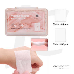 Makeup Bush Puff Accessories: GAIMEET Makeup Puff Thin & Thick Facial Cotton 202G J61DCM