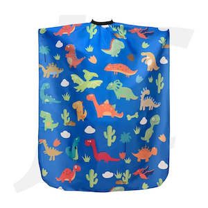 Kid Haircut Cape Cartoon Dinosaur 88x138cm J26DCR