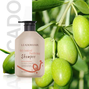 Shampoo Conditioner Treatment: LEADERHAIR Oil Control Purifying Shampoo Balance & Weightless 330ml J14CEN