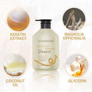 Shampoo Conditioner Treatment: LEADERHAIR Sulfate-Free Repairing Shampoo Rejuvenate & Restore 330ml J14REJ