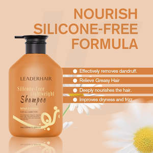 LEADERHAIR Silicone-Free Lightweight Shampoo Refreshing & Volumize 330ml J14FRE