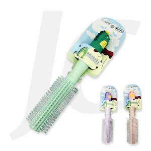 Comb Brush Roller Clip: [Ramdon Color] KH Lina Crocodile Cartoon Round Brush TJ316 J23HTH