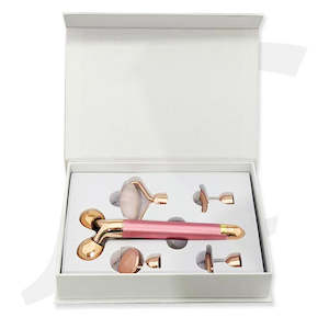 Beauty Machine: Premium Face Massage Kit With 5 Replaceable Heads Multi-functions J52RHD