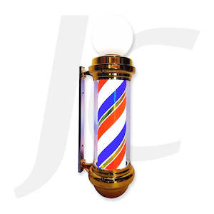 Barber Pole Gold Style With Bulb 70cm J35EBU