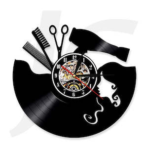 Artist Clock Beauty Salon Woman 29x29cm J36BCA