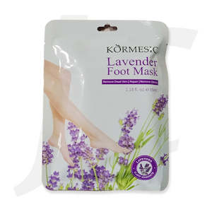 Foot Spa Barrel: KORMESIC Lavender Foot Mask Remove Dead Skin 1 Pair J51LFM