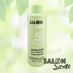 SALON Save Developer Low Irritation Creme Peroxide 5VOL 1.5% 1000ml J12 SD15