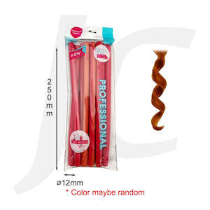 Perm Straightening: Flex Roller Curler Long ⌀12x250mm PU01722 10pcs J22ELG