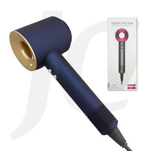 Leafless Hair Dryer Gold Blue Color J31LDG