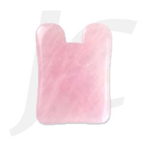 Chinese Scraping Guasha Pink Jade Stick With Beads A28 带珠拨筋棒 J52HBE