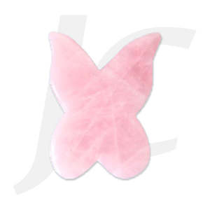 Chinese Scraping Guasha Pink Jade Butterfly A2 蝴蝶 J52GSA