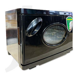 Sign Towel Cabinet Shelf: Towel Warmer UV Steriliser With Window 23L Black RTD-23A J35WBL