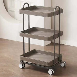 Trolley Chair Station Basin Table: Beauty Trolley A82 Grey J34ATU