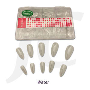 Nail Tips Extension: JIA SHI GE Plastic Nail Tips Water Clear Color 500pcs J84TWC