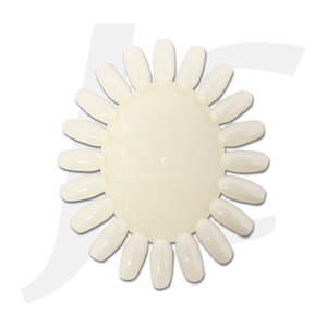 Nail Tips Extension: Nail Tip Plate Oval 1PC J84OPT