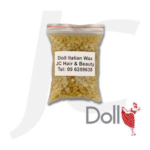 Doll Depilatory Wax Made In Italy: Doll Bean Wax Yellow Honey  Loose Pack 100g J41DBH1