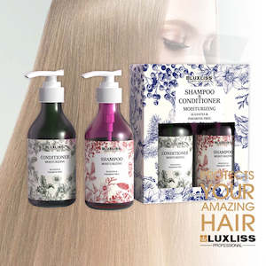 Luxliss Shampoo & Conditioner Moisturizing Sulfates & Parabens Free Gift Pack 25&hellip;