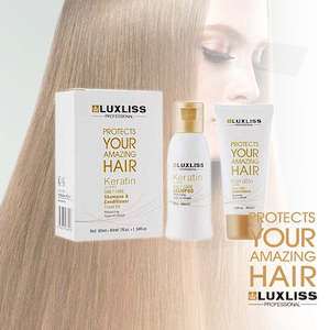 Promotion: Luxliss Keratin Daily Care Shampoo & Conditioner 60ml+40ml J13LTK**