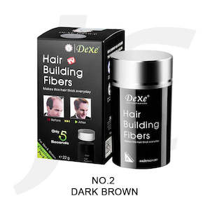 Dexe Hair Building Fibers NO.2 Dark Brown 22g J11SB2*