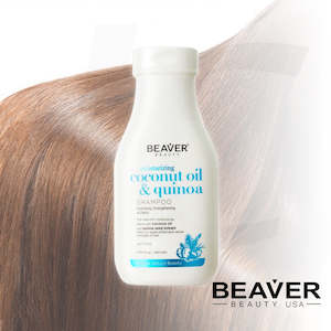 New Arrival: BEAVER Coconut Oil & Quinoa Hair Shampoo 350ml J14QSS*