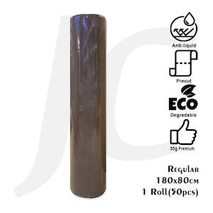 Disposable Bed Sheet Roll 180x80cm Coffee Brown Regular CB 1 Roll 50pcs J52BBY