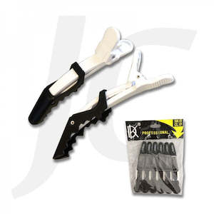 Clips Pin Roller: Random Color Beaudy Crocodile Hair Section Clip 10cm 5pcs J23COD