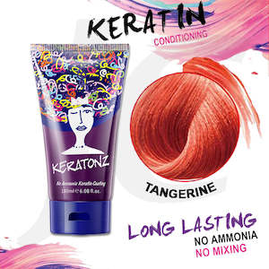 KERATONZ Semi-Permanent Hair Color Tangerine 180ml J11KTA*