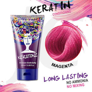 KERATONZ Semi-Permanent Hair Color Magenta 180ml J11KMG*